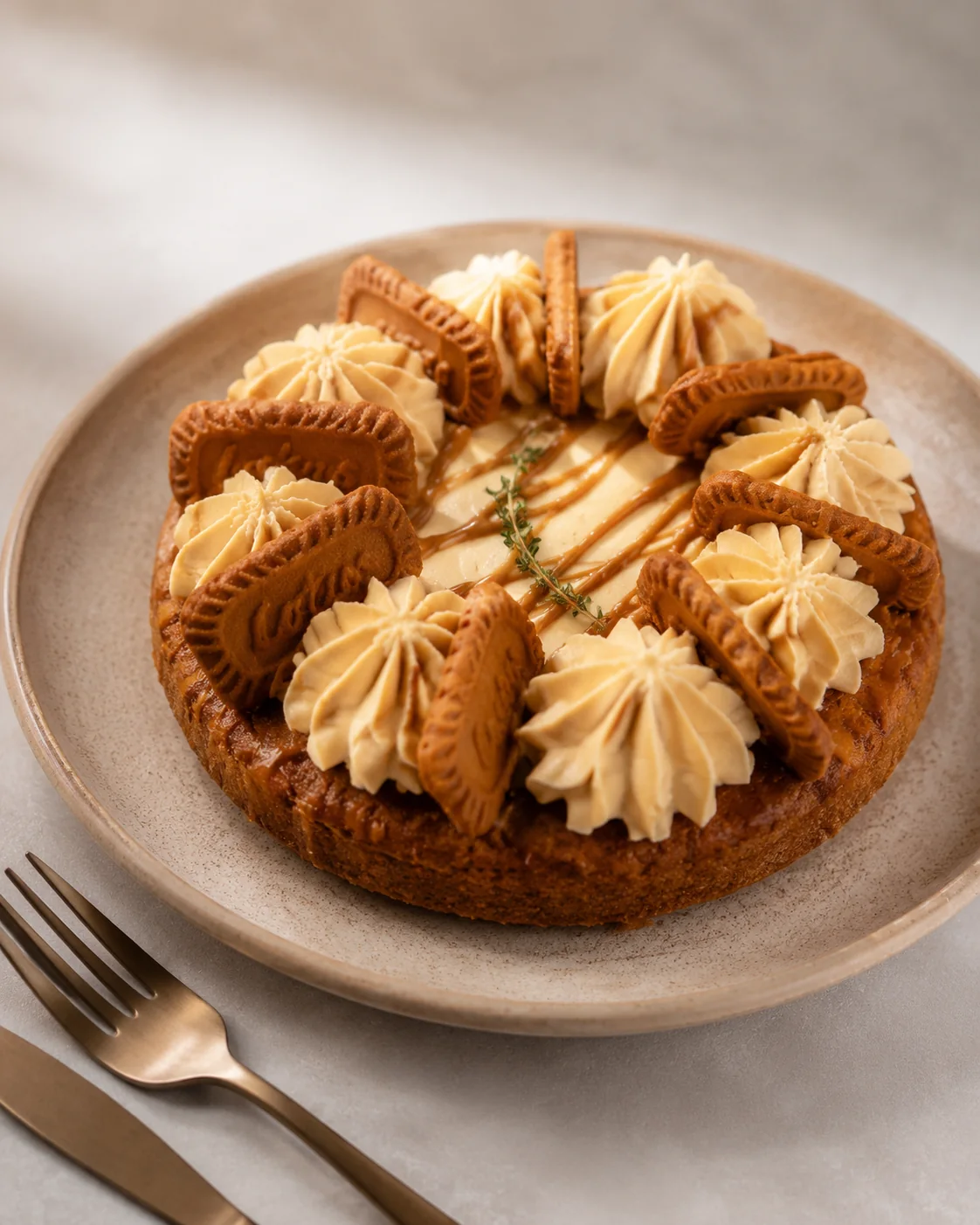 Woody's Cafe Biscoff cake