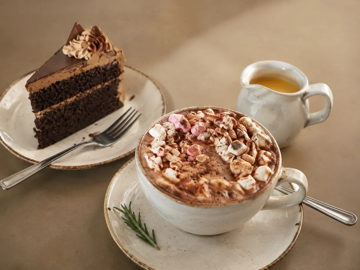 Woody's Cafe Tea service